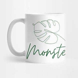 monstera plants Mug